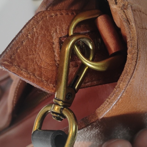 Madewell Brown Tote with Leopard Strap - Picture 11 of 12